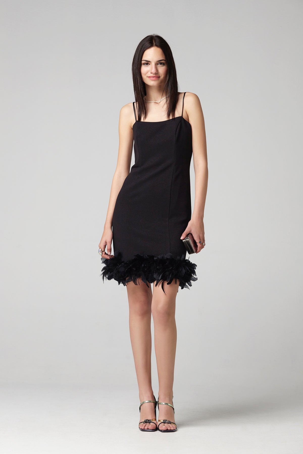 VESTIDO OSBORNE PLANA CON LUREX