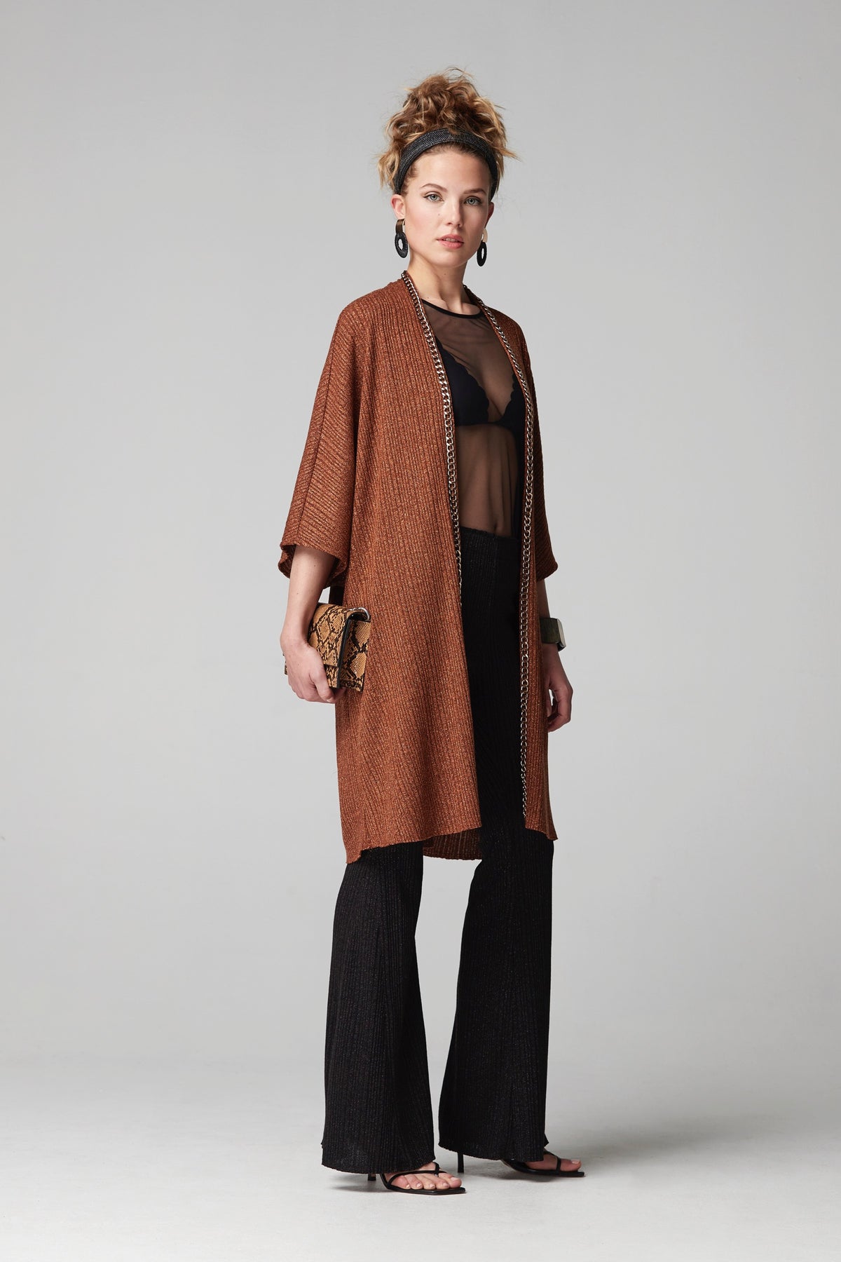 CHAQUETA BLUCO CANALÉ LUREX