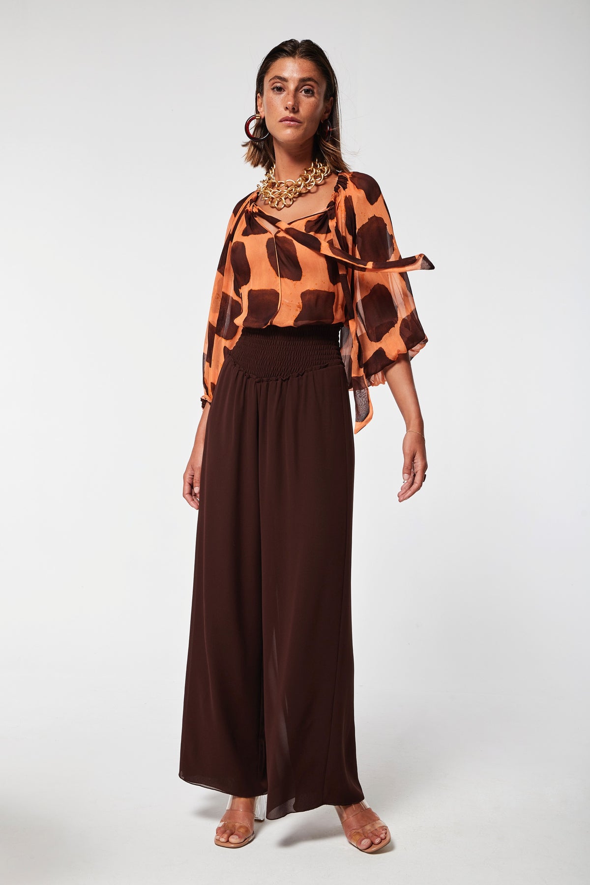 Camisa Ilca Gasa Bambula Estampada