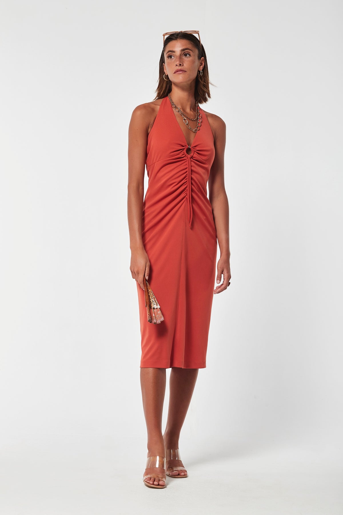 Vestido Dento Punto Liso