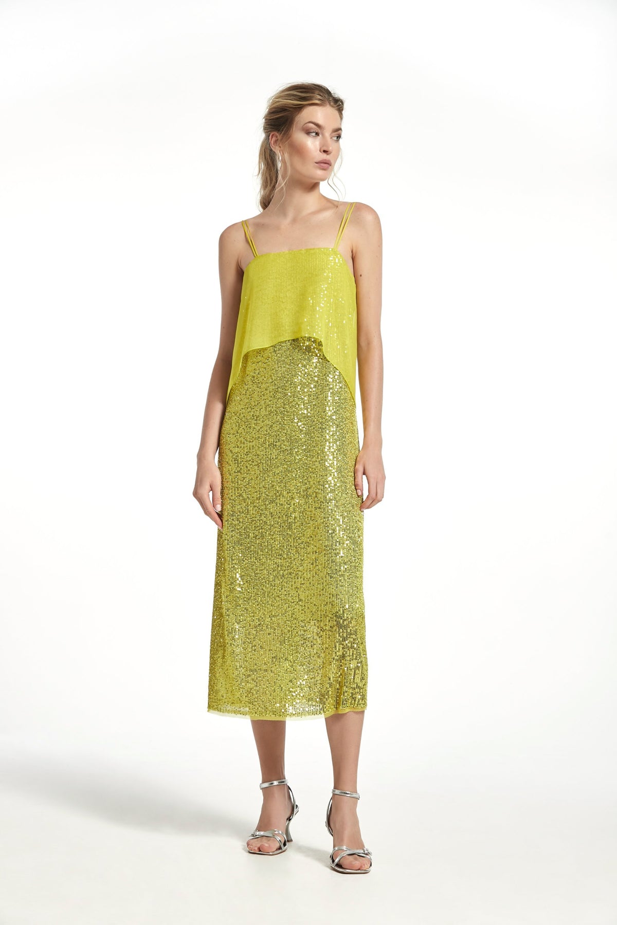 Vestido Euken Lentejuela Brillo