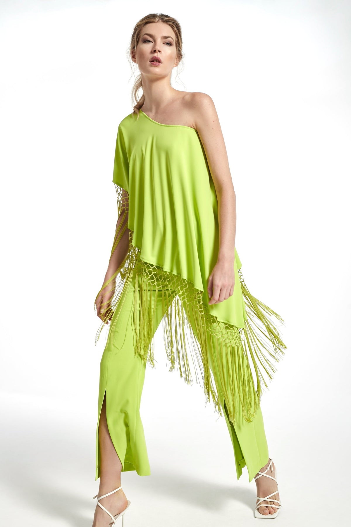 CREPE FABRIC LESTE TOP