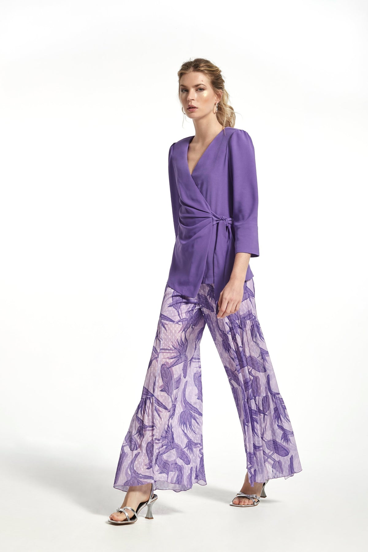 Top Enola Saten Stretch