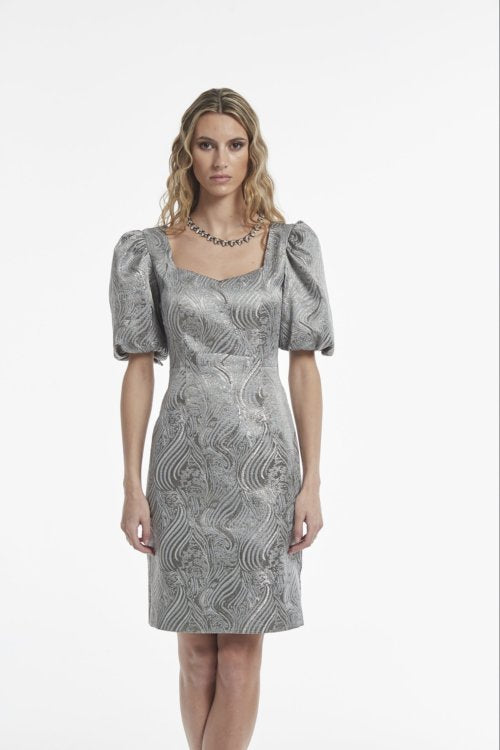 Vestido Utrera Jacquard Lurex